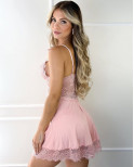 Camisola com Robe Manga Longa - Rosa Camisola com Robe Manga Longa - Rosa