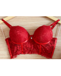 Conjunto Lingerie Mini Corselete em Renda
